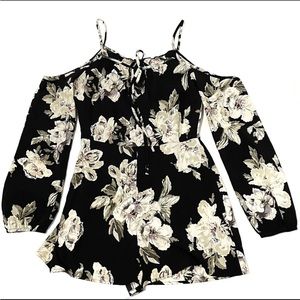 Spicewear Cold Shoulder Romper